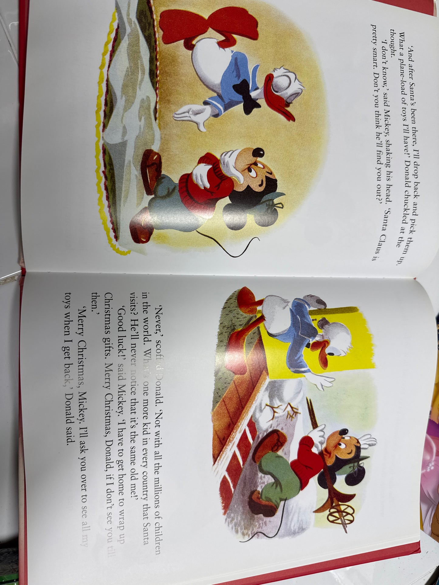 Walt Disney's "Donald Duck and Santa Claus"