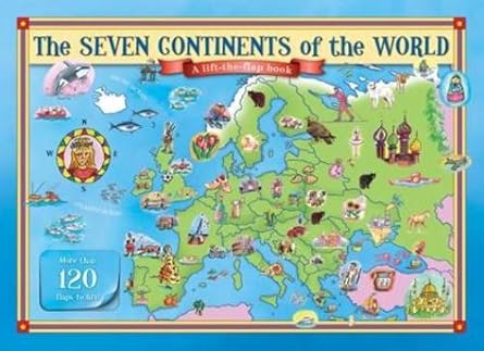 The Seven Continents of the World (More than 120 Flaps)