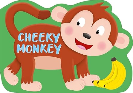 Cheeky Monkey (Die-Cut Shaped Animals)