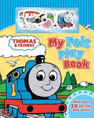 Thomas and Friends Hardcover (Soft Felt play pieces!)