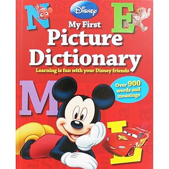 Disney My First Picture Dictionary: Over 900 Words and Meanings Hardcover