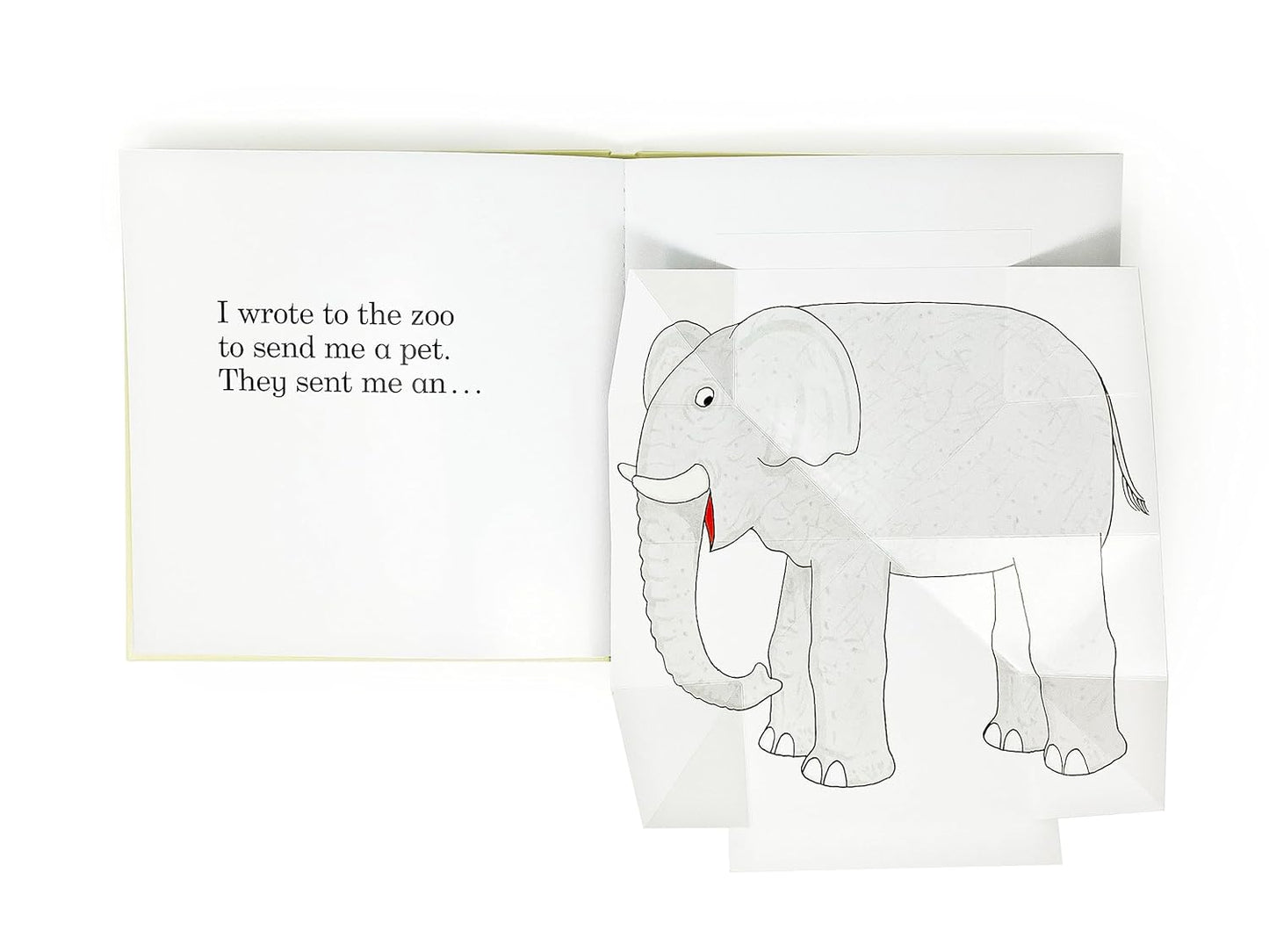 Dear Zoo With a pop-up animal on every page!