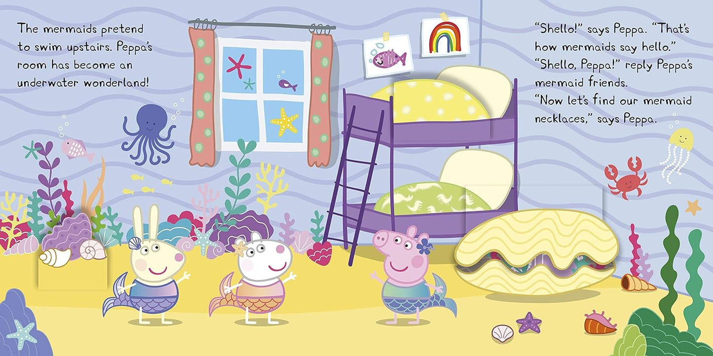 Peppa's Mermaid Friends: A Lift-the-Flap Book