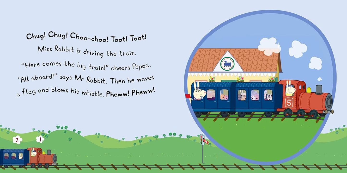 Peppa and the Big Train. Board book
