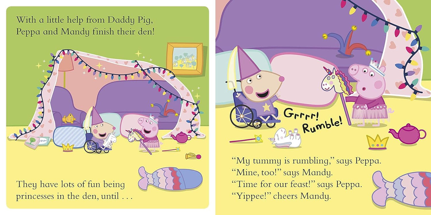Peppa Pig: Peppa's Best Sleepover (Board book)