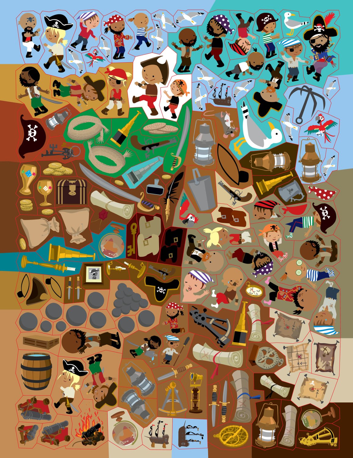 555 Sticker Fun: Pirate Ship