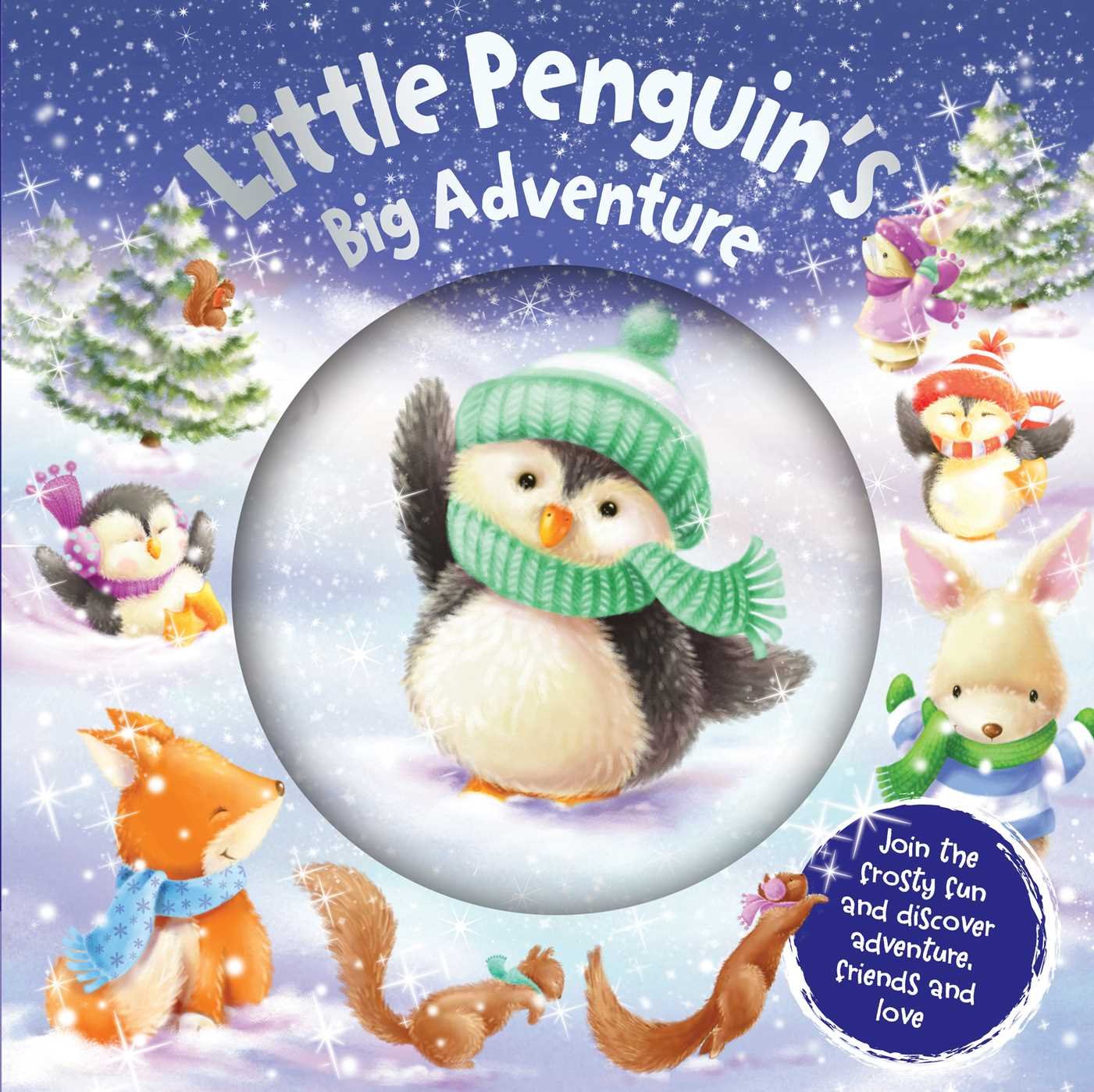 Little Penguin's Big Adventure: With Glitter Pouch ( extra hard pages)