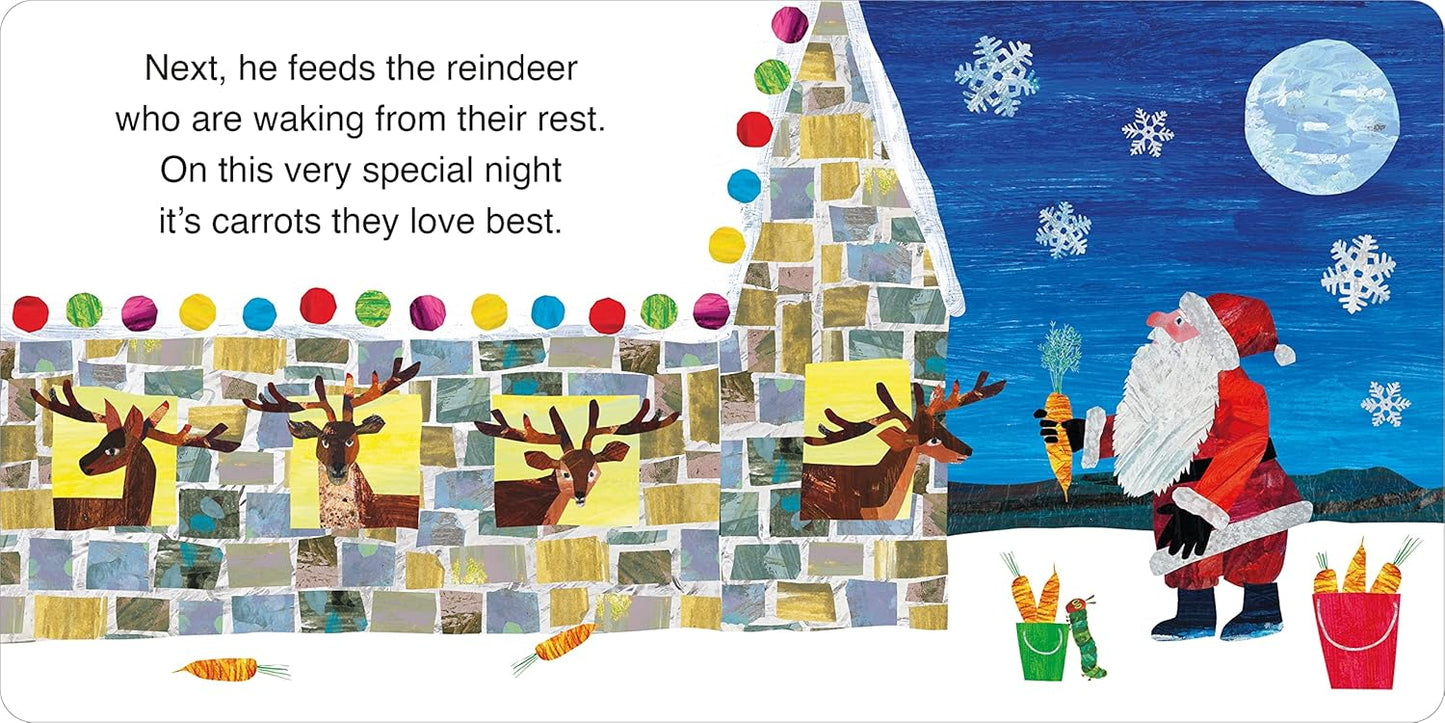 The Very Hungry Caterpillar and Father Christmas Board book