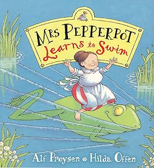 Mrs Pepperpot Learns to Swim