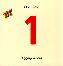 One Mole Digging A Hole Board book