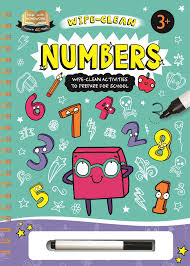 Numbers-Wipe-Clean Activities to Prepare for School
