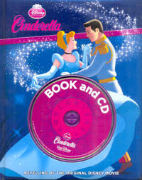 Disney Cinderella Padded Storybook and Singalong CD