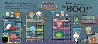 Ten Little Monsters Board Book