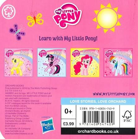 Shapes: Board Book (My Little Pony)