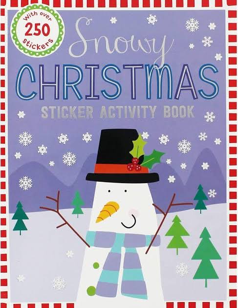 Snowy Christmas Sticker Activity Book