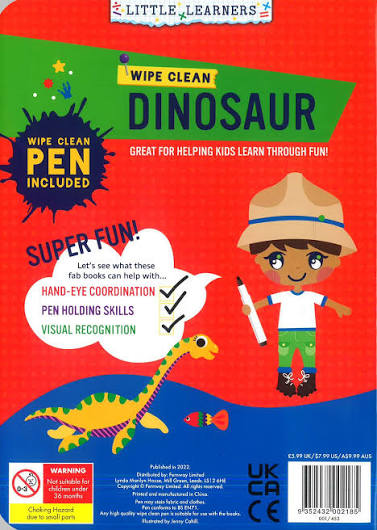Wipe-Clean: Dinosaur