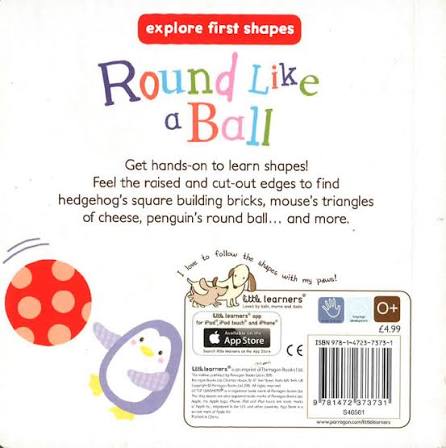 Explore First Shapes: Round Like A Ball