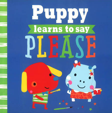 Puppy Learns To Say Please