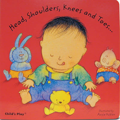 Head, Shoulders, Knees and Toes... (one word on each page)