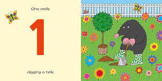 One Mole Digging a Hole (123....)