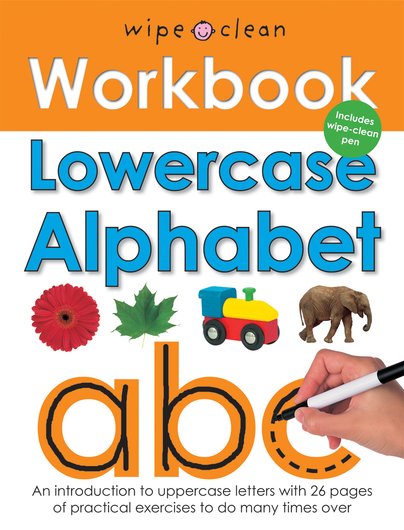 Wipe Clean Work Books: Lowercase Alphabet Spiral-bound