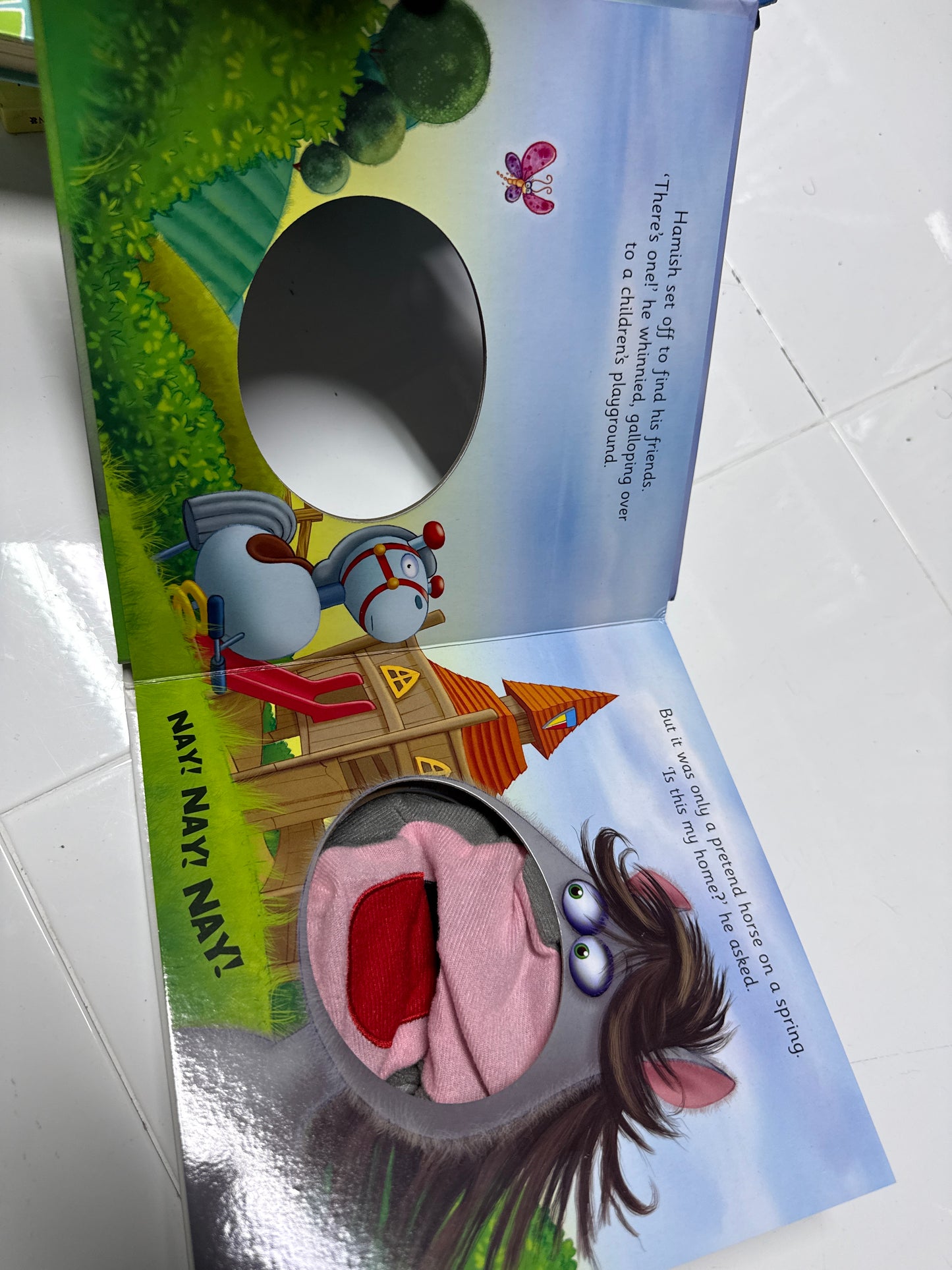 Hamish Horse Hand Puppet Book