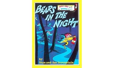 Bears in the Night (Bright and Early Books) 1 line each page