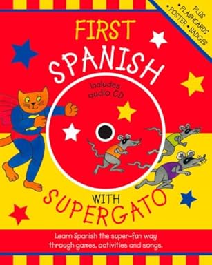 First Spanish with Supergato (Book & CD)