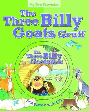 The Three Billy Goats Gruff Hardcover: My First Fairytales Book and CD