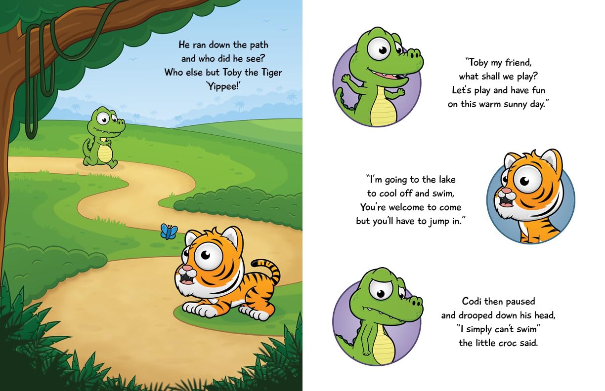 The Crocodile Who Couldn't Swim