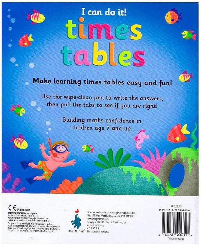 Wipe Clean: I Can Do It! Times Table