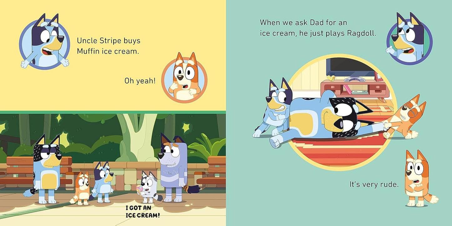 Bluey I Love My Family Board book
