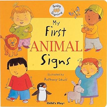 My First Animal Signs Board book
