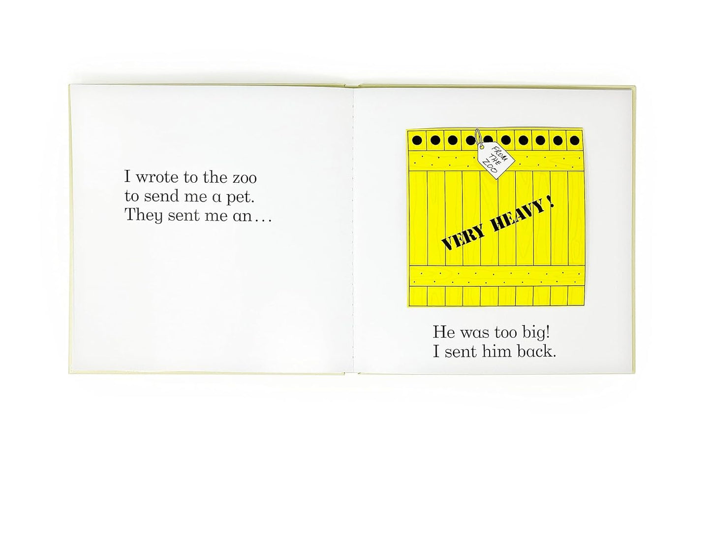 Dear Zoo With a pop-up animal on every page!