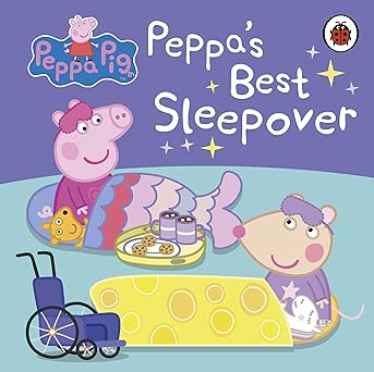 Peppa Pig: Peppa's Best Sleepover (Board book)