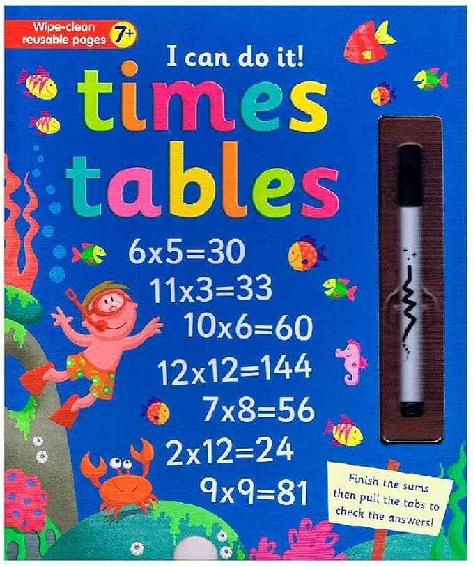Wipe Clean: I Can Do It! Times Table