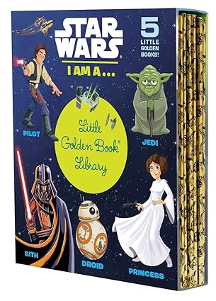 Star Wars: I Am a...Little Golden Book Library -- 5 Little Golden Books