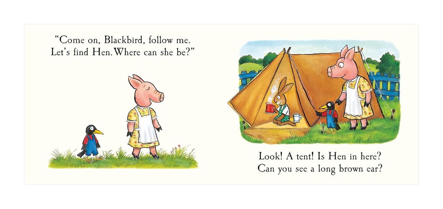 Hide and Seek Pig Board book