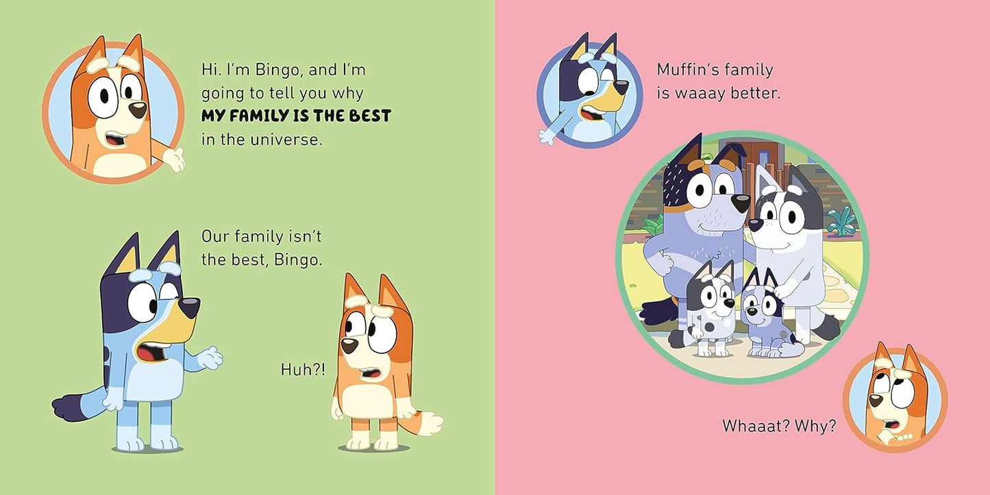 Bluey I Love My Family Board book