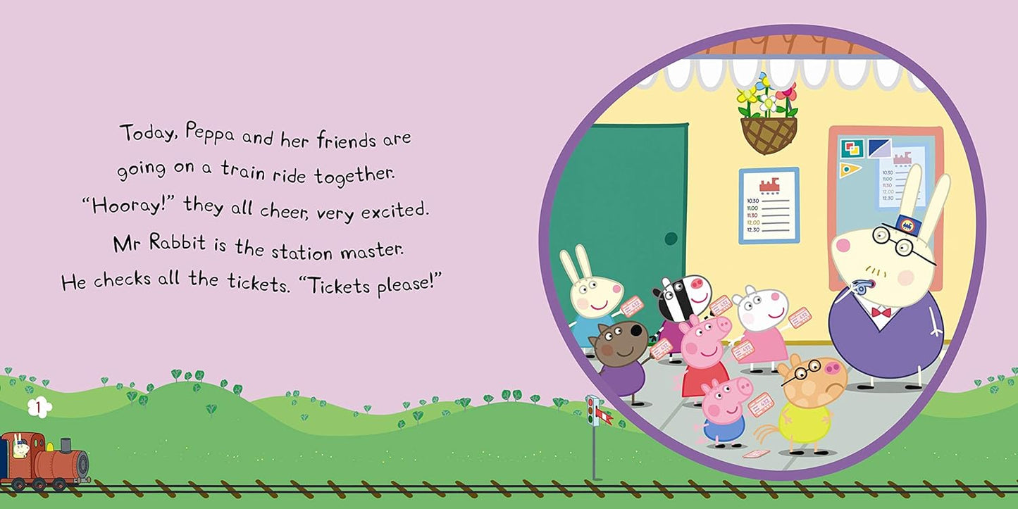 Peppa and the Big Train. Board book