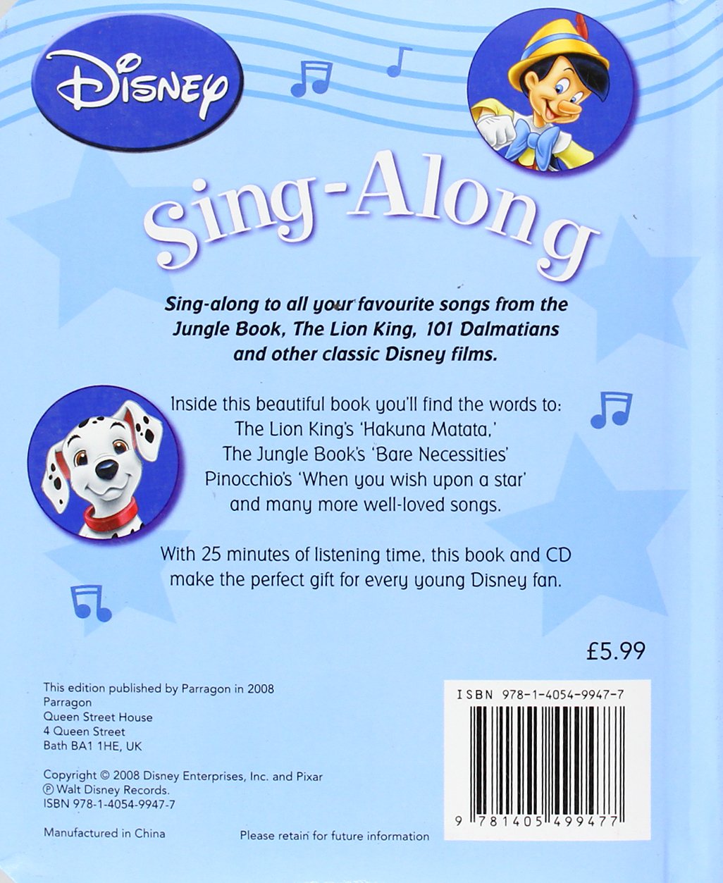 Disney New Sing-along