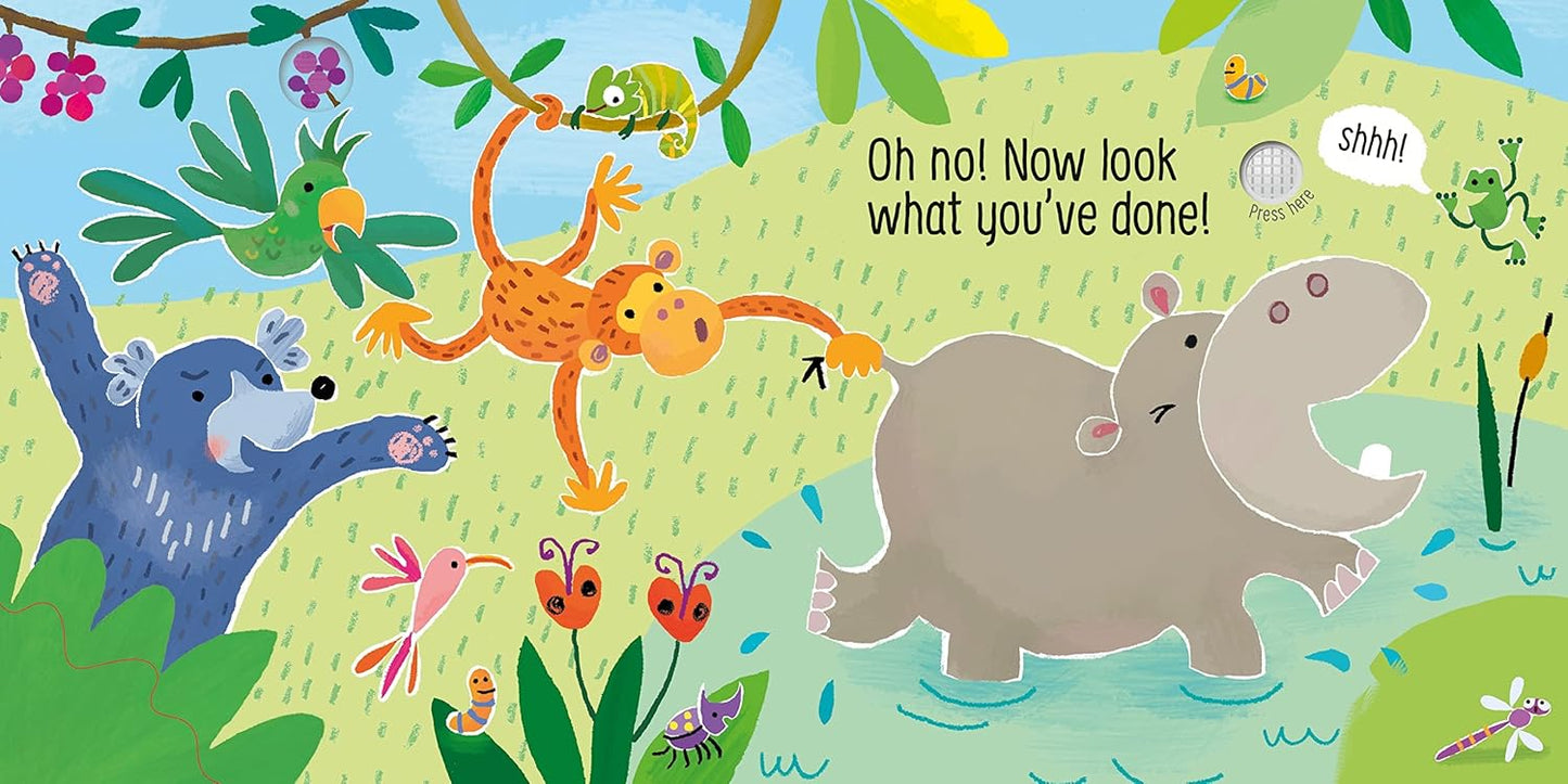 Don't Tickle the Hippo! (Touchy-Feely Sound Books)