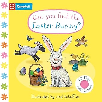 Can You Find The Easter Bunny? A soft flaps book