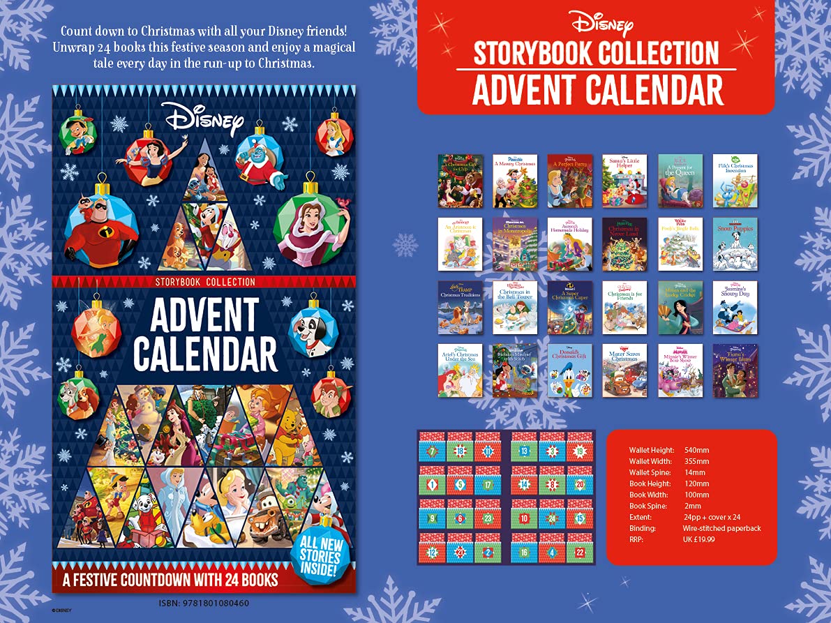 Disney: Storybook Collection Advent Calendar (24 short stories)