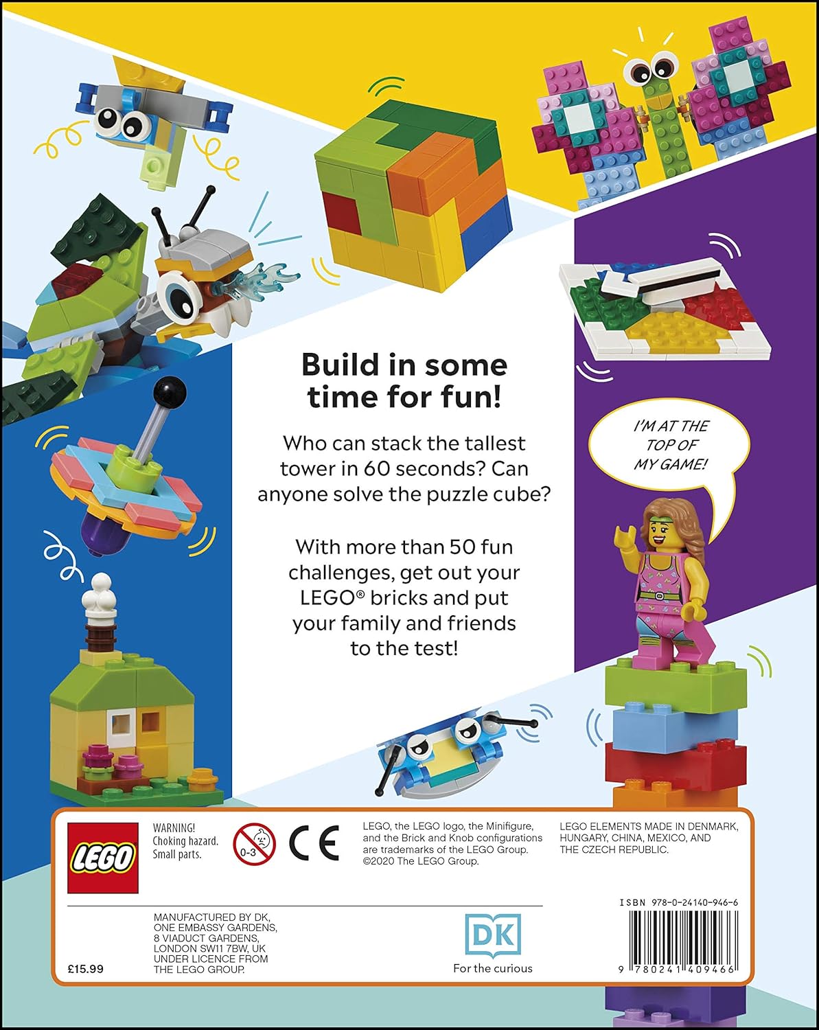 The LEGO Games Book: 50 fun brainteasers, games, challenges, and puzzles!