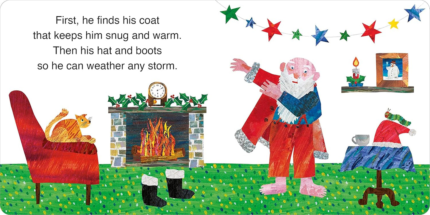 The Very Hungry Caterpillar and Father Christmas Board book