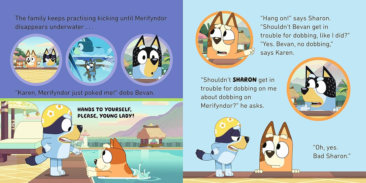 Bluey: Swim School Board book