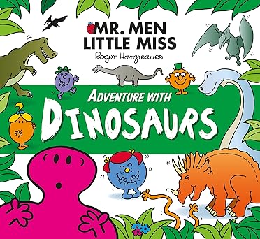 MR Men Adventure with Dinosaurs