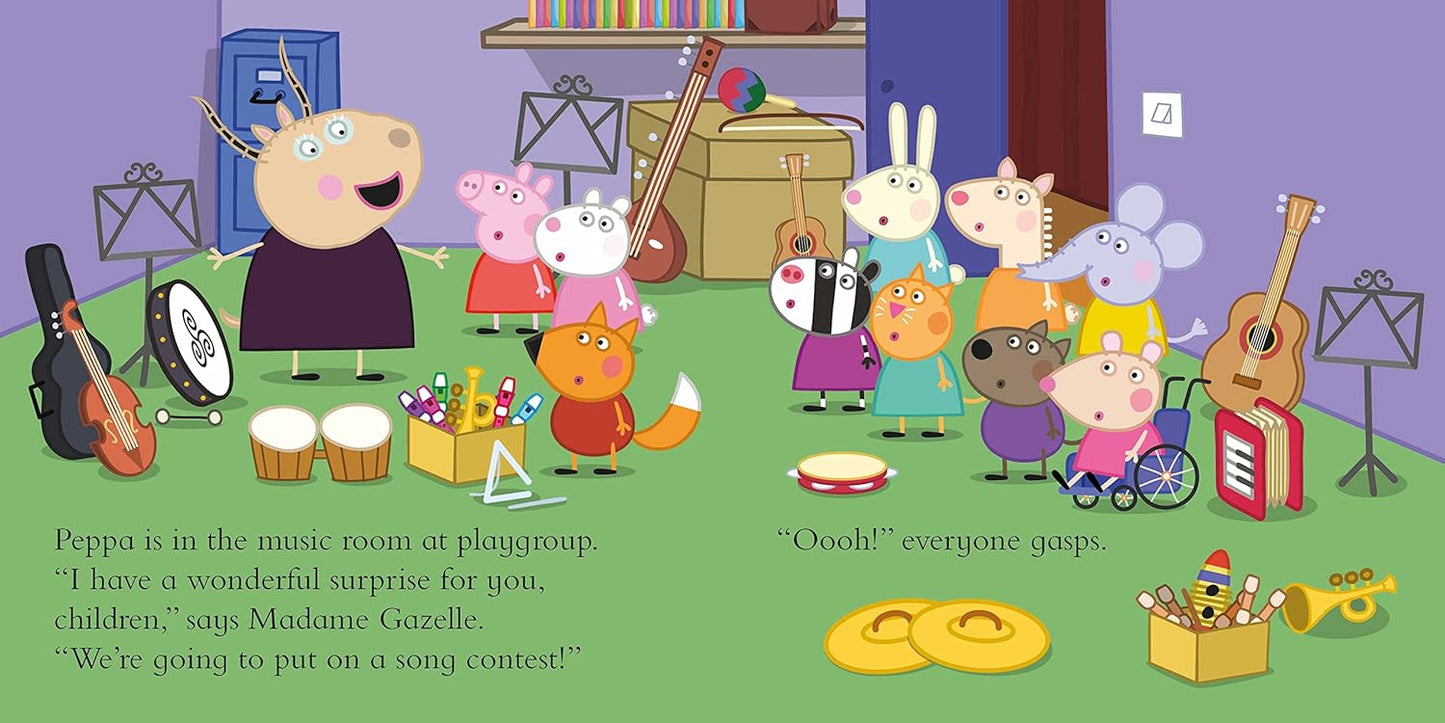 Peppa Pig: Peppa's Song Contest (Board book)