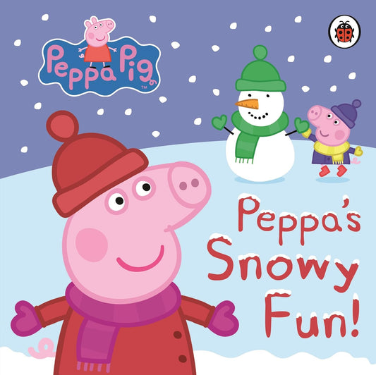 Peppa Pig: Peppa's Snowy Fun [Board book]